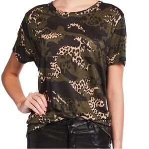 Zadig & Voltaire Arias Short Sleeve T-Shirt Camo Size L